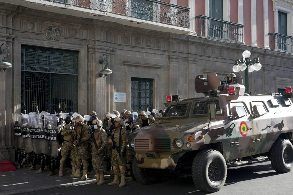 Toma de la plaza Murillo