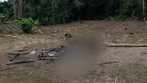 cadáver en Shinahota