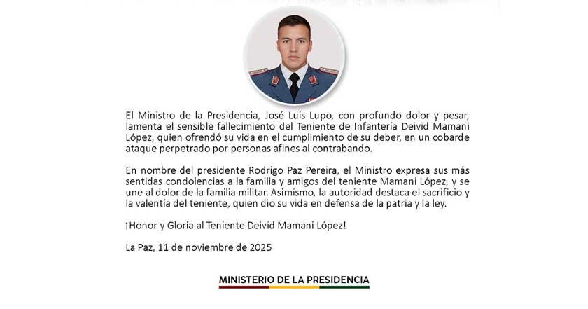 CONDOLENCIAS