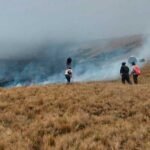 Colomi enfrenta una emergencia ambiental: Incendios y heladas golpean al municipio