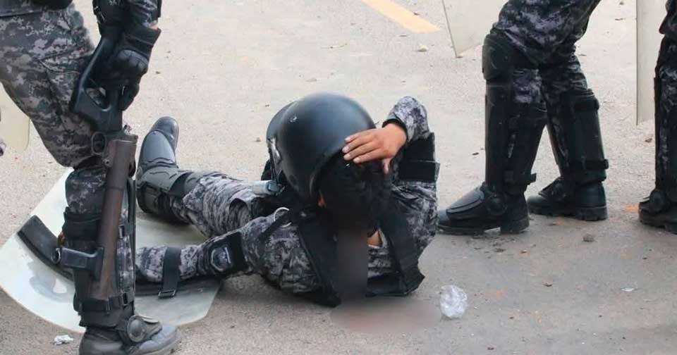 POLICÍA-HERIDO