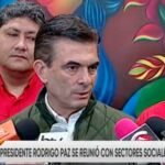 Presidente Paz y la COD de Santa Cruz inician diálogo para buscar soluciones a los bloqueos