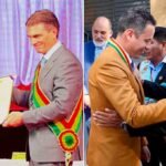 Cochabamba: Loza acusa a Paz de discriminación, mientras el Presidente festeja junto a Reyes Villa