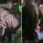 Policía ebrio provoca dos choques, se da a la fuga y es capturado por las víctimas